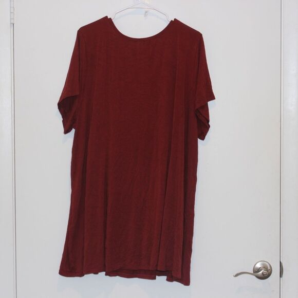 Torrid Super Soft Scoop Neck Smocked Front Panel Top women size 5x - Picture 6 of 9
